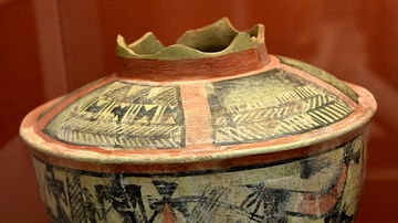 Painted Ceramic Jar From Khafajah