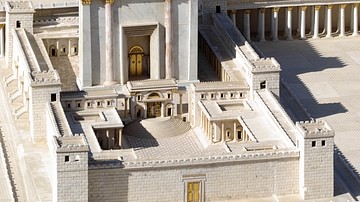 Model of Herod's Renovation of the Temple of Jerusalem