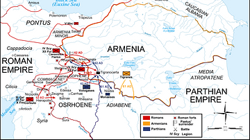 Troy To Rome Map Map of Troy (Illustration) - World History Encyclopedia