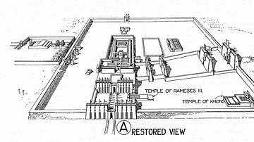 Temple of Amun Plan, Karnak