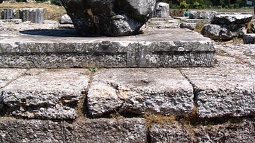 Ruins of the Temple of Athena, Tegea