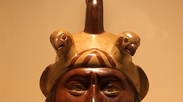 Portrait Vessel, Moche Culture