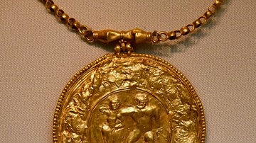 Byzantine Medallion with Pagan Imagery