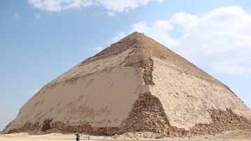 Meid Pyramid Meidum Pyramid - World History Encyclopedia