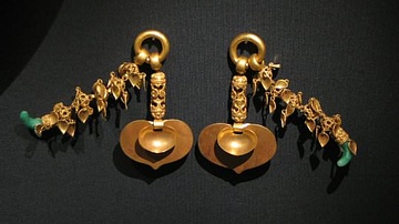 Baekje Gold Earrings