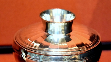 Silver Lidded Bowl from the Carthage Treasure