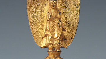Gilt-bronze Buddha, Goguryeo Kingdom