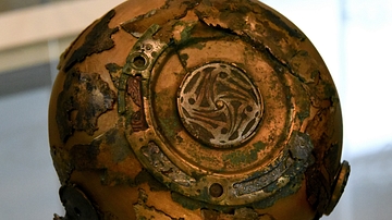 Hanging Bowl from Sutton Hoo