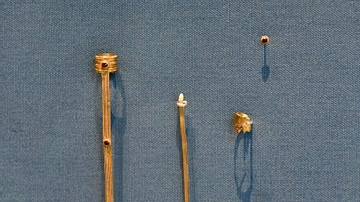 Gold Mounts from Sutton Hoo