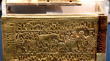 Germanic Legend Panel from the Franks Casket