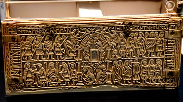 The Capture of Jerusalem Panel of the Franks Casket