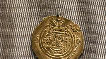 Silver Coin from Manikyala Stupa