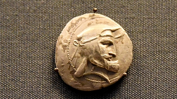 Silver Teradrachm of Vadfradad I of Persis