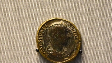 Bimetallic Medallion of Emperor Severus Alexander
