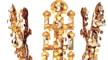 Silla Gold Crown from Cheonmachong
