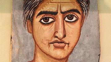 Mummy Portrait of a Woman from Fayum