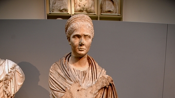 Portrait Statue of a Roman Woman