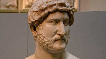 Marble Bust of Emperor Hadrian