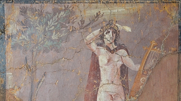 Roman Hermaphrodite Fresco