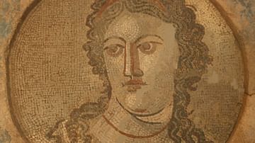 Roman Mosaic of Mnemosyne
