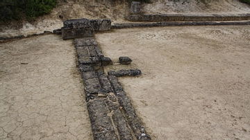 Stadium Starting Block, Nemea, Greece