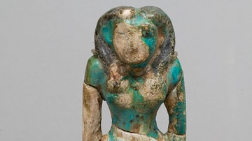 Egyptian Tattooed Figurine