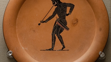 Attic Black-figure Plate, Vulci