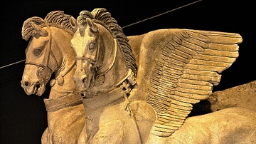 Etruscan Winged-horses, Tarquinia