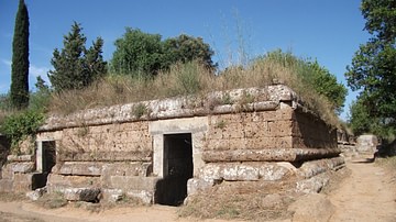 Etruscan Square Tomb, Cerveteri