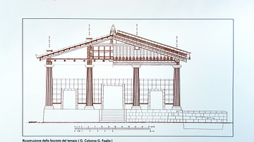 Etruscan Temple Diagram