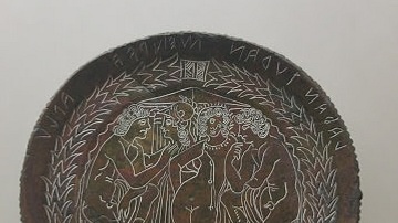 Etruscan Bronze Mirror