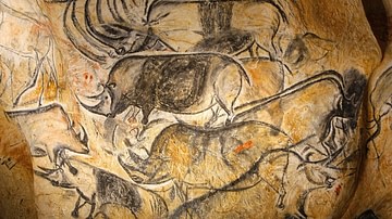 Panel of the Rhinos, Chauvet Cave (Replica)