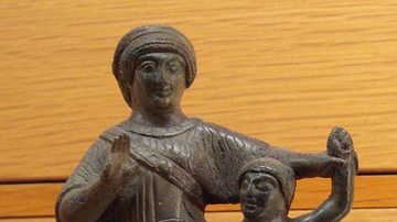 Etruscan Mother & Child