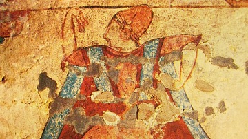 Dancer, Tomb of the Lionesses, Tarquinia