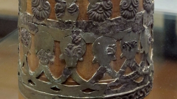 Silver Etruscan Cup