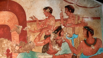 Etruscan Diners, Tarquinia