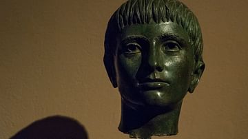 Bronze Head of an Etruscan Youth
