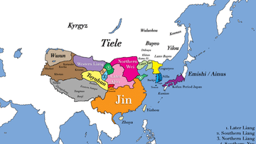 East Asia in 400 CE