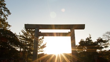 Torri, Ise Grand Shrine