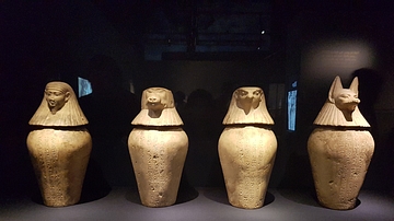 Canopic Jars Of Djedbastetiuefankh