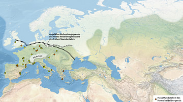 Homo Heidelbergensis & Early Neanderthal Fossil Sites