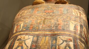 Egyptian Sarcophagus of Tetet