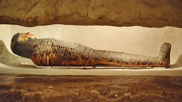 Egyptian Mummy in Wrappings