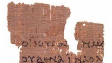 Gospel of John - Papyrus 52