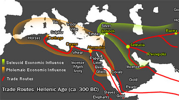 Hellenistic Trade Routes, 300 BCE