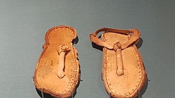 Egyptian Child's Leather Sandals