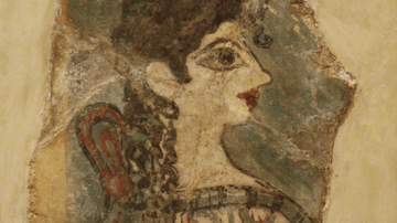 Minoan Woman Fresco, Knossos