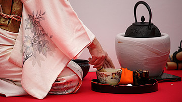 El té en la antigua China y Japón 