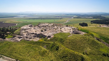 Aerial View of Megiddo