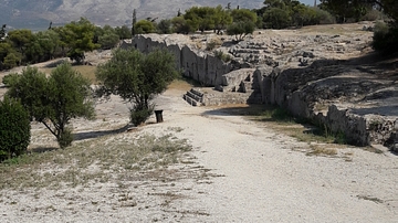 Speaker's Platform, Athens Assembly, Pnyx, Athens - World History ...